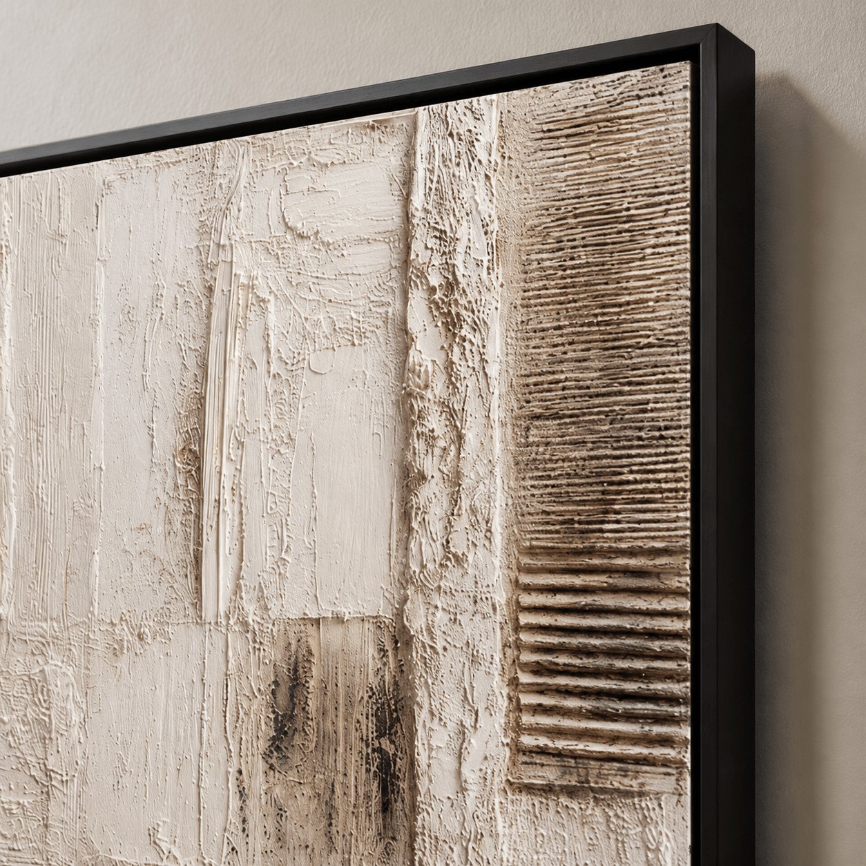 Warm-Tone Textured Art | Sophisticated Calm