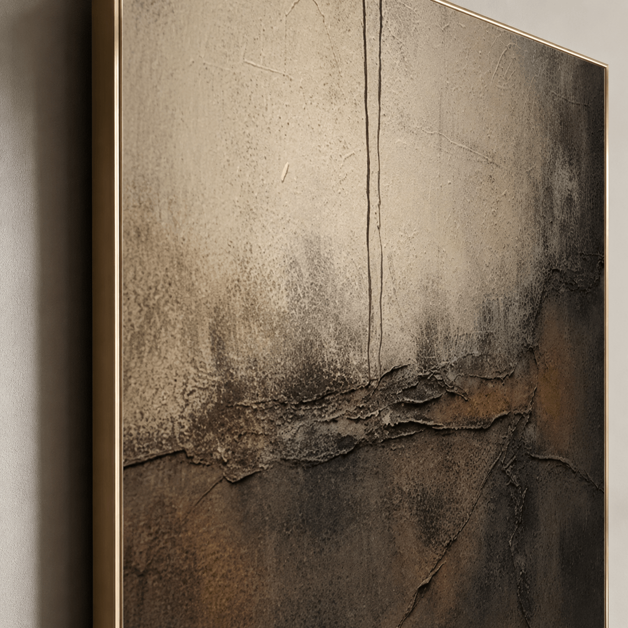Textured Neutral Elegance | Abstract Depth