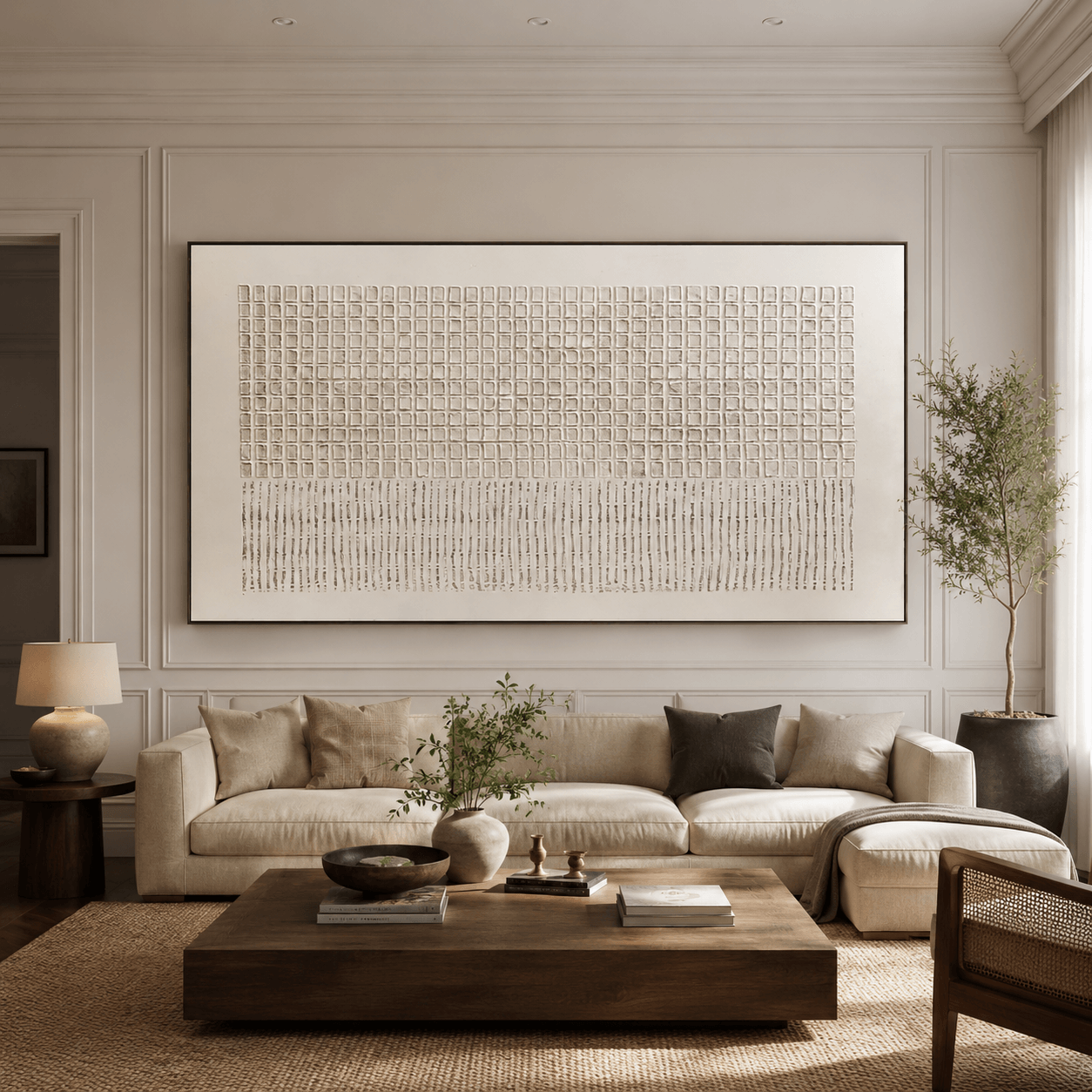 Textured Coastal Landscape | Elegant Tranquility