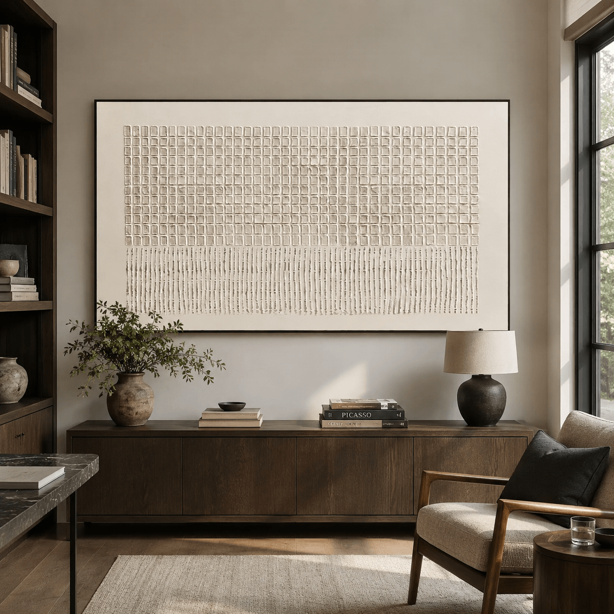 Strukturierte Küstenlandschaft | Elegante Ruhe