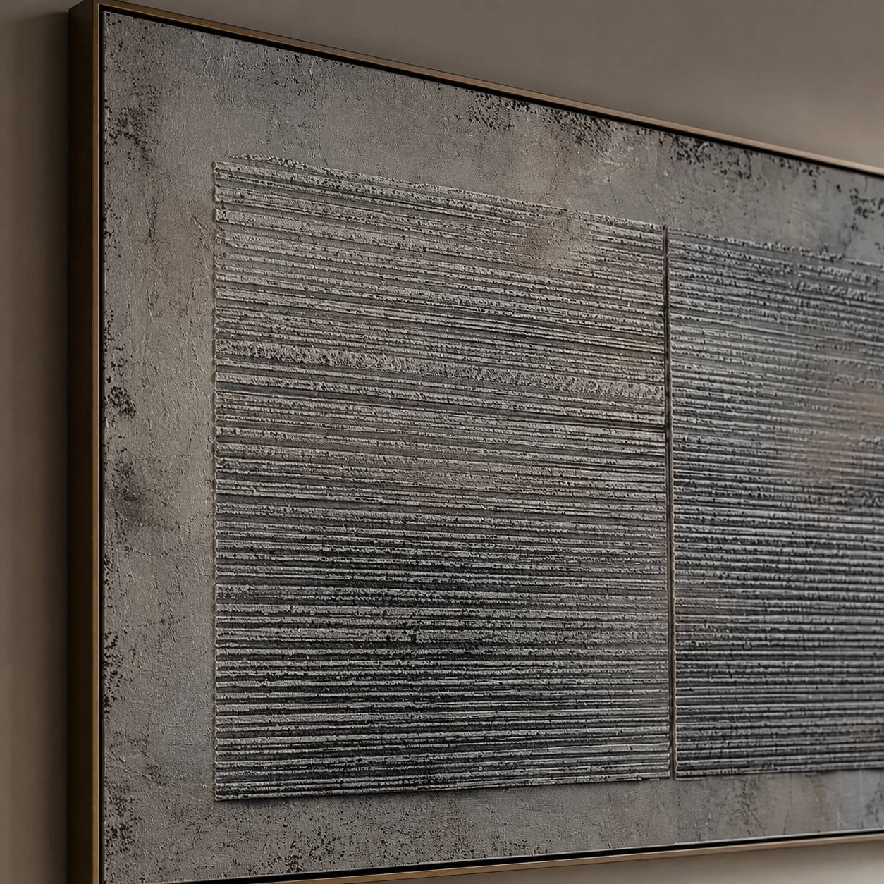 Textured Linear Composition | Elegant Tranquility