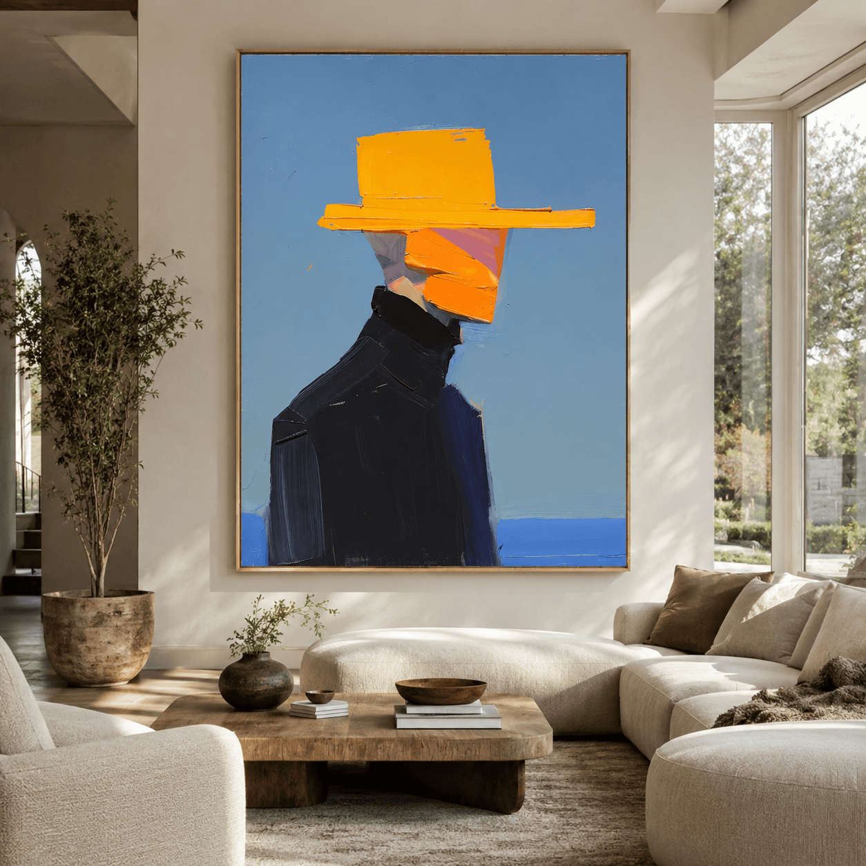 Bold Color Portrait Art | Modern Chic
