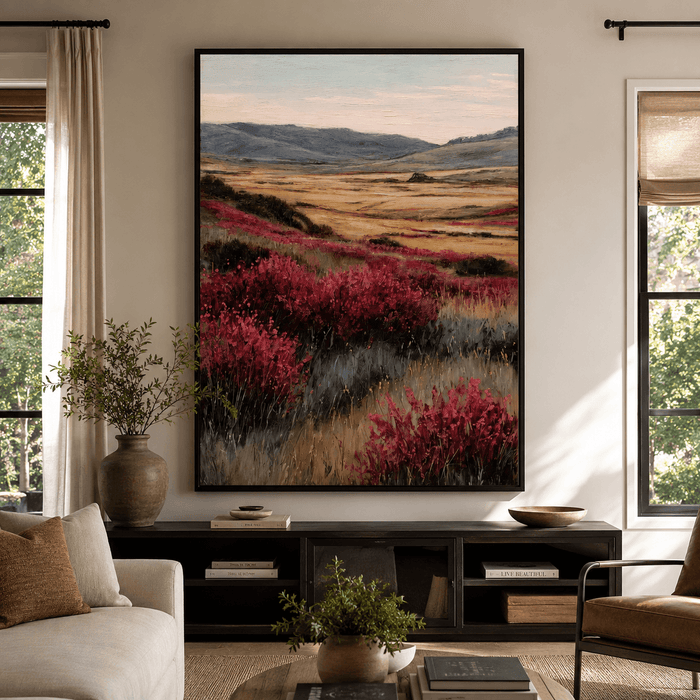 Textured Landscape Art | Vivid Depth