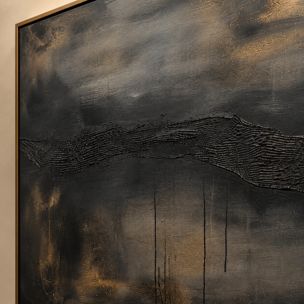 Abstract Luxe Art | Dark Rhythm
