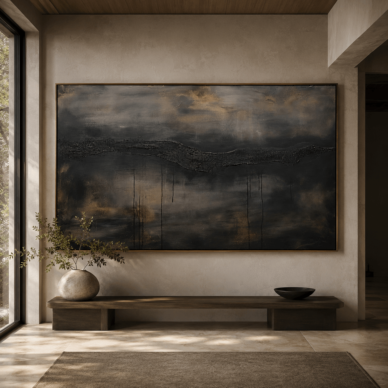 Abstract Luxe Art | Dark Rhythm