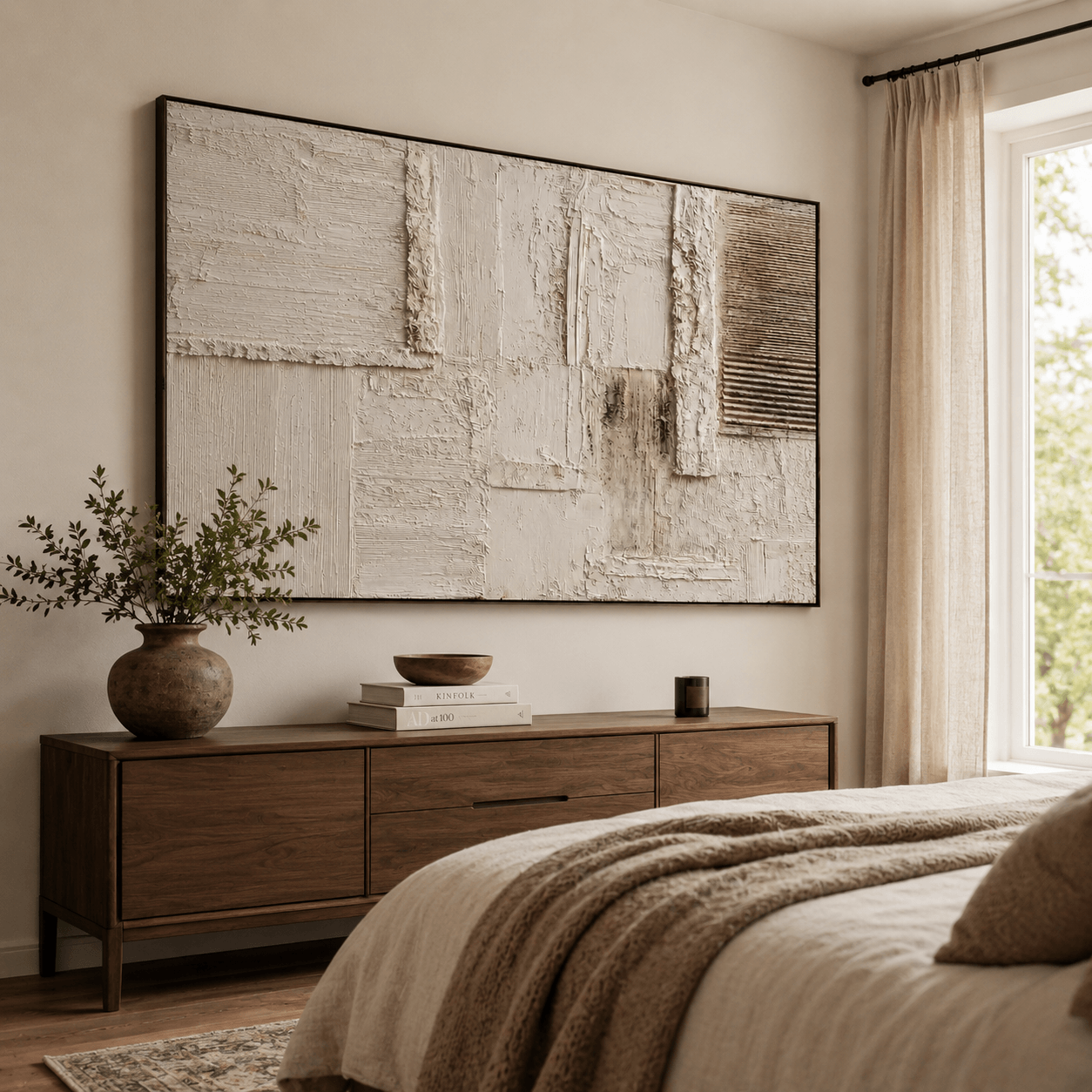 Warm-Tone Textured Art | Sophisticated Calm 2