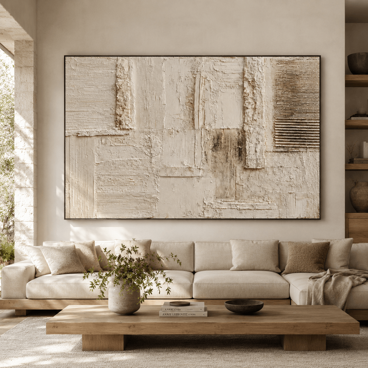 Warm-Tone Textured Art | Sophisticated Calm 2