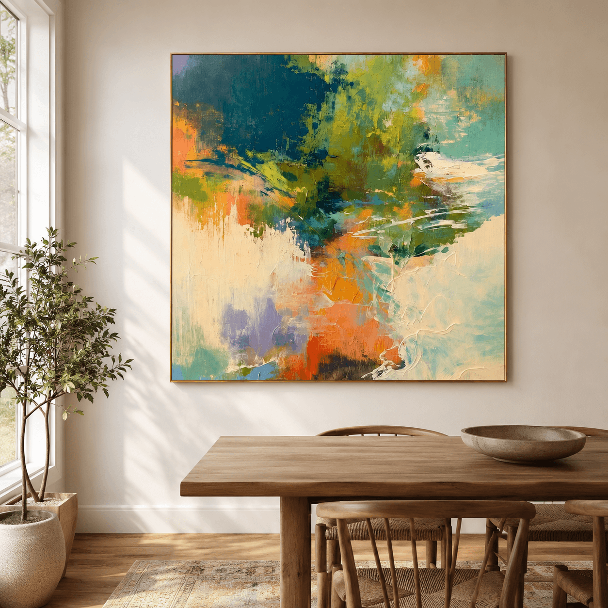 Texturierte abstrakte Figurenkunst | Dezente Töne fließen