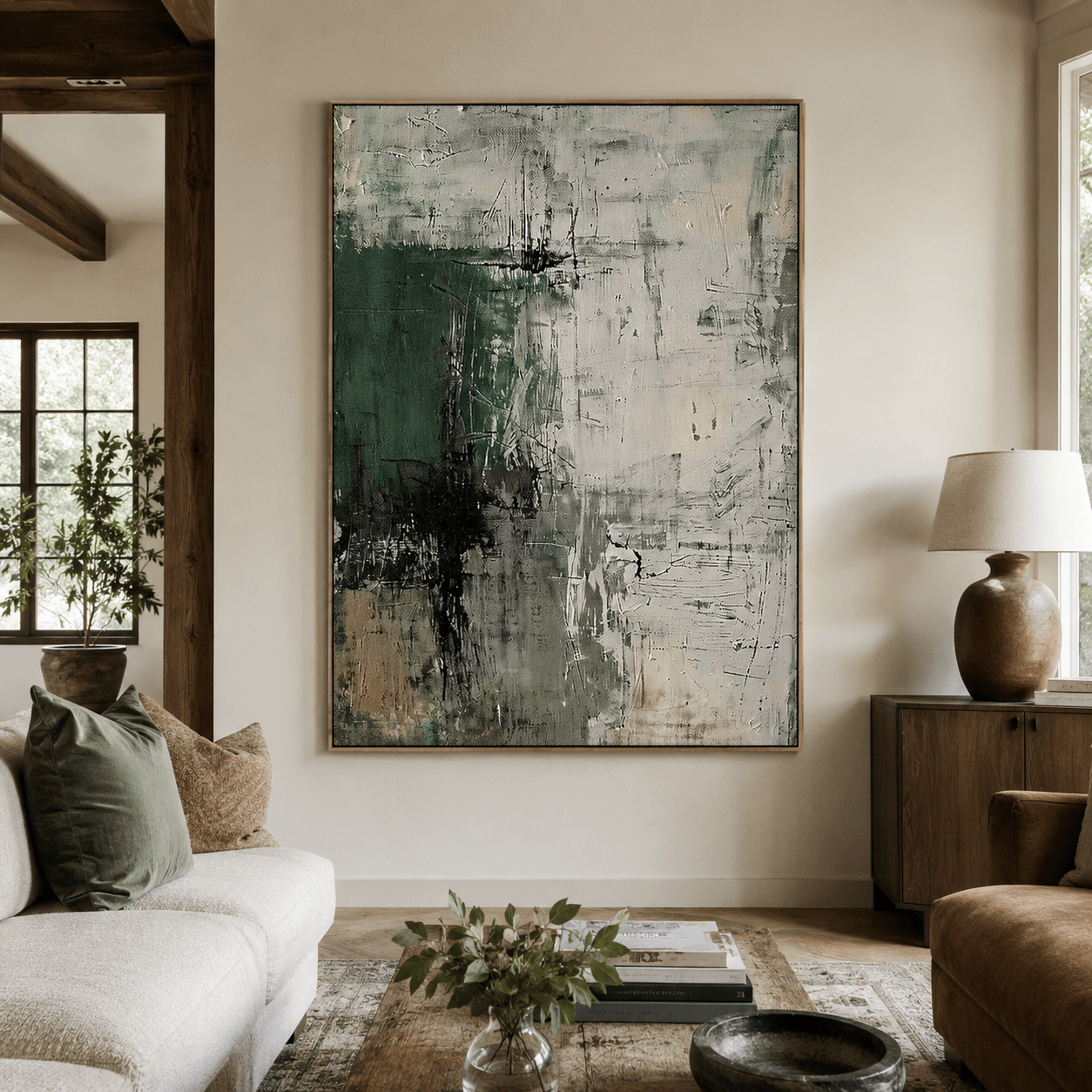 Textured Earthy Art | Subtle Sophistication