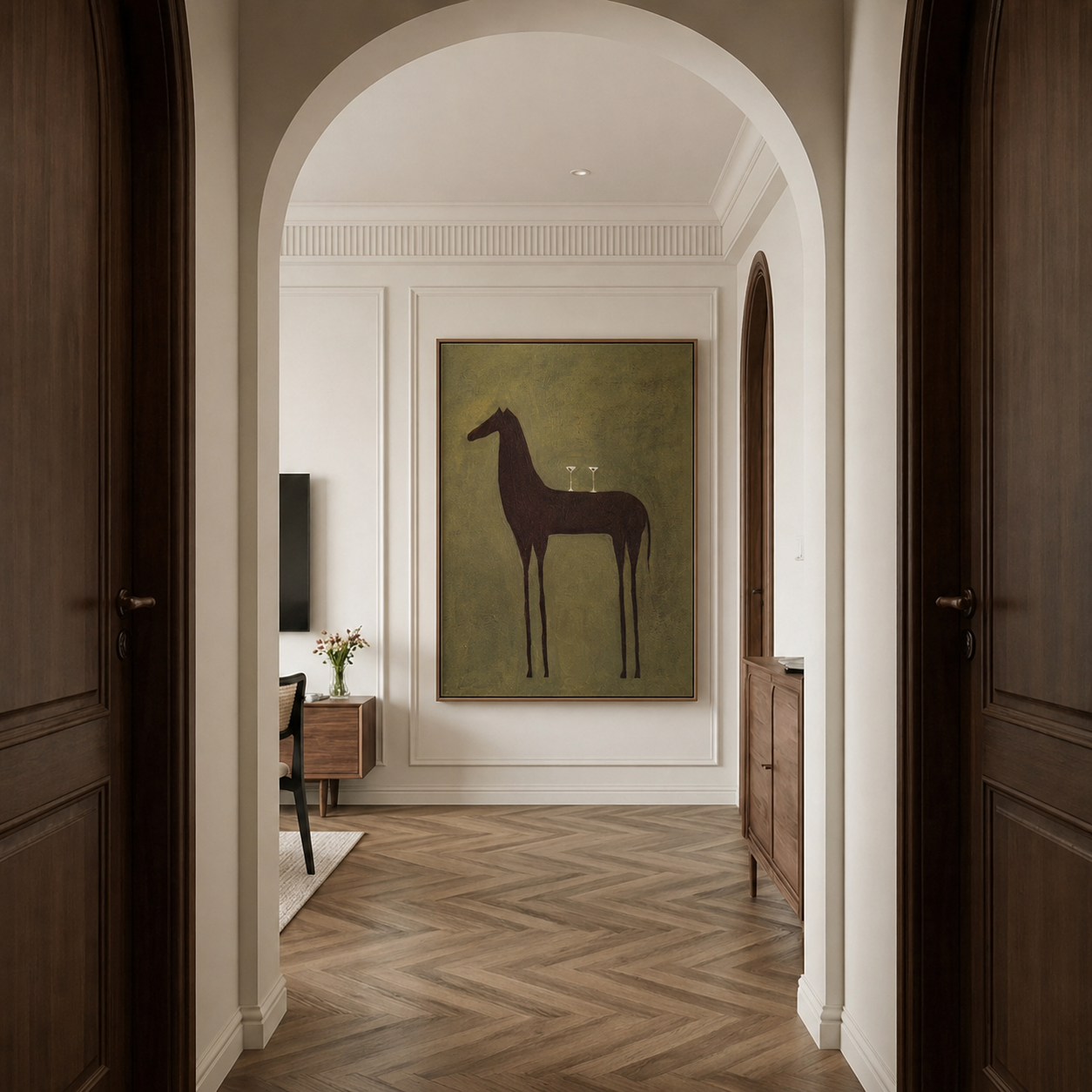 Surreal Art | Horse & Cocktails