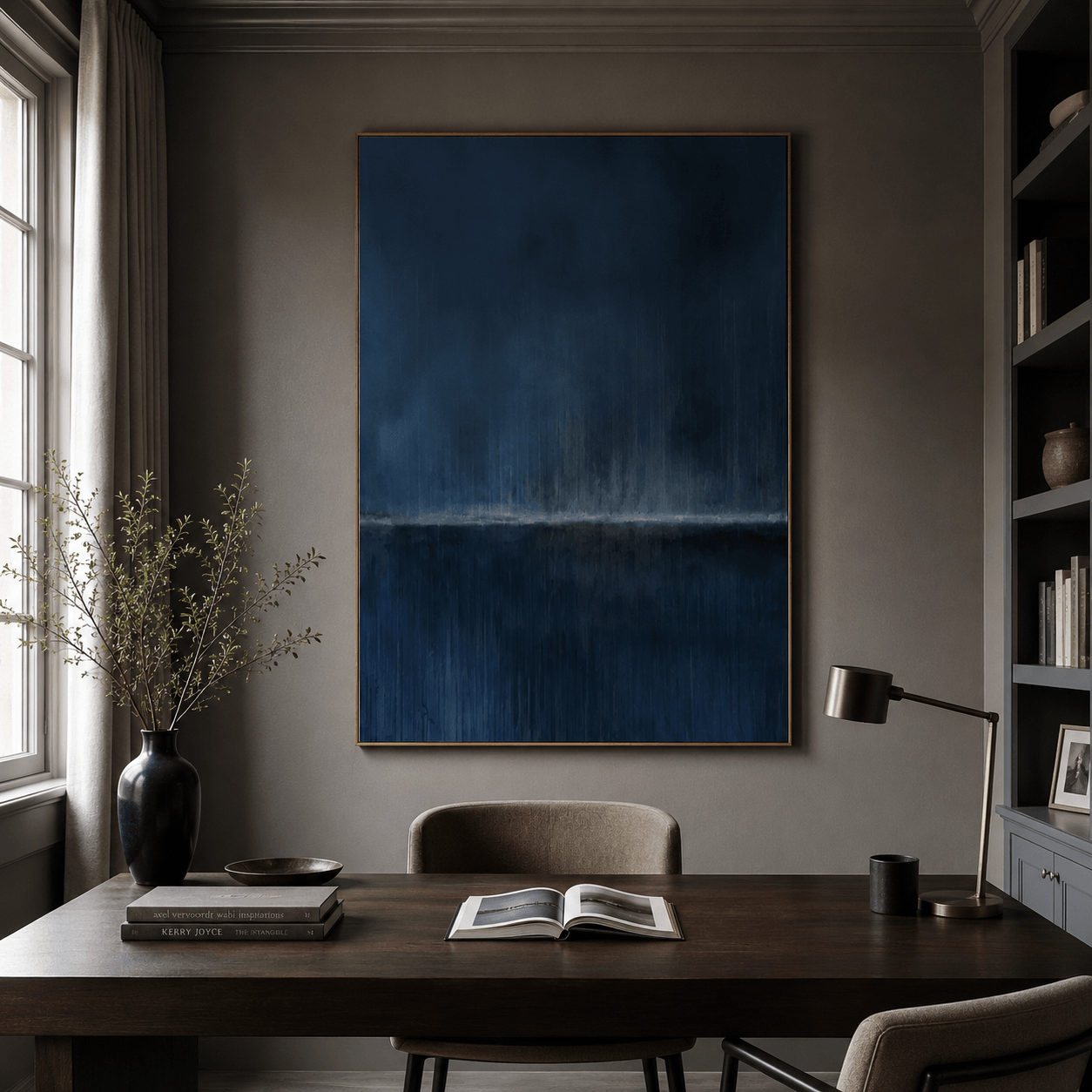 Textured Ocean Opulence | Blue Horizon