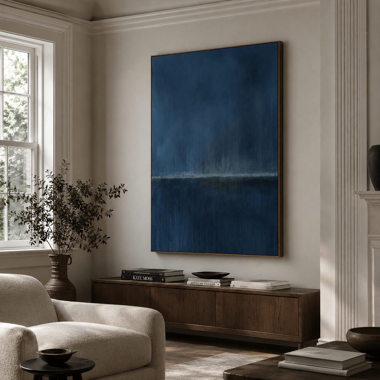 Textured Ocean Opulence | Blue Horizon