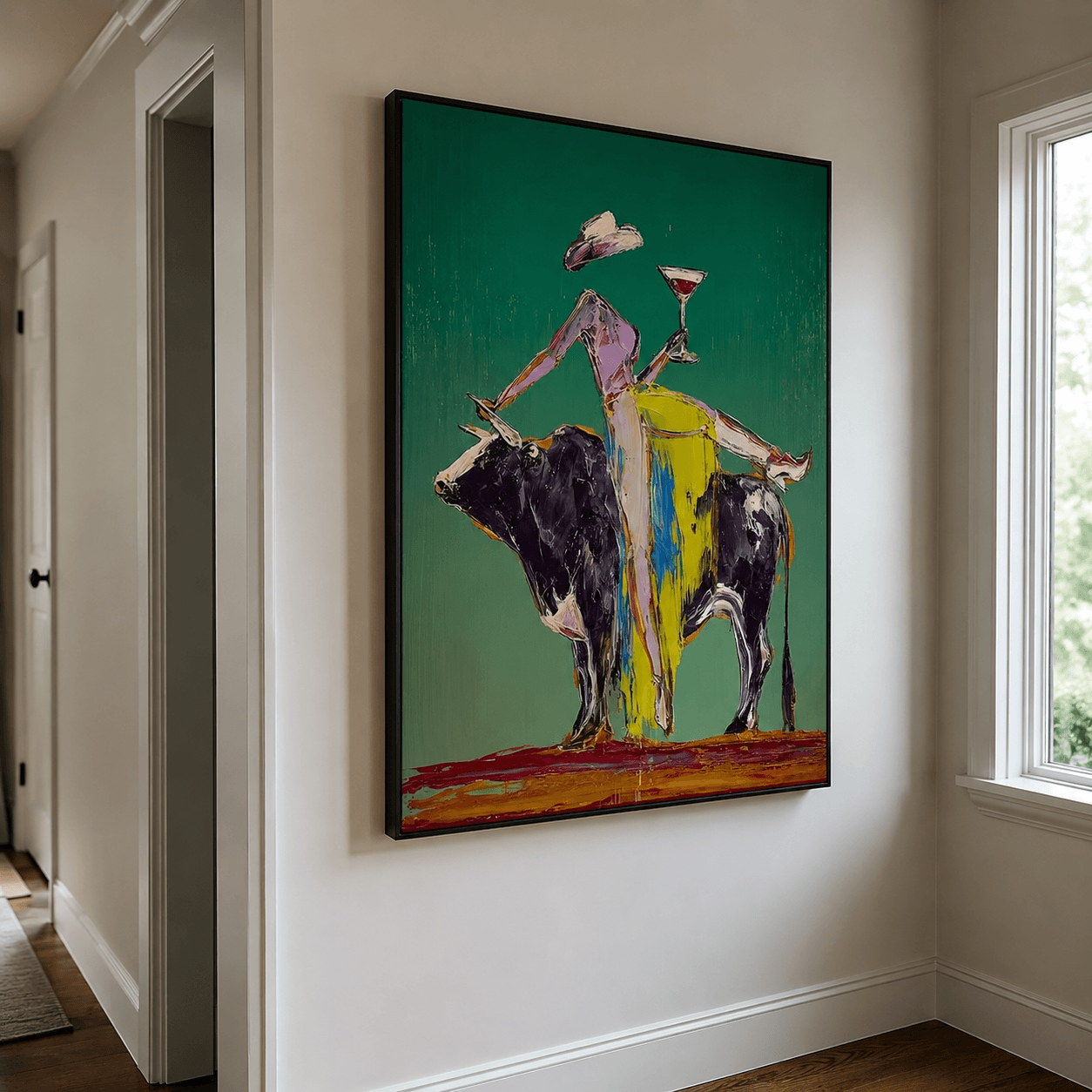 Abstract Art | Cowgirl Wine Ride