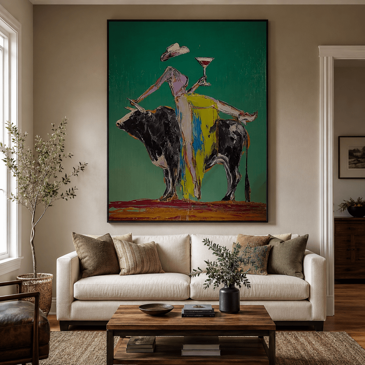 Abstract Art | Cowgirl Wine Ride