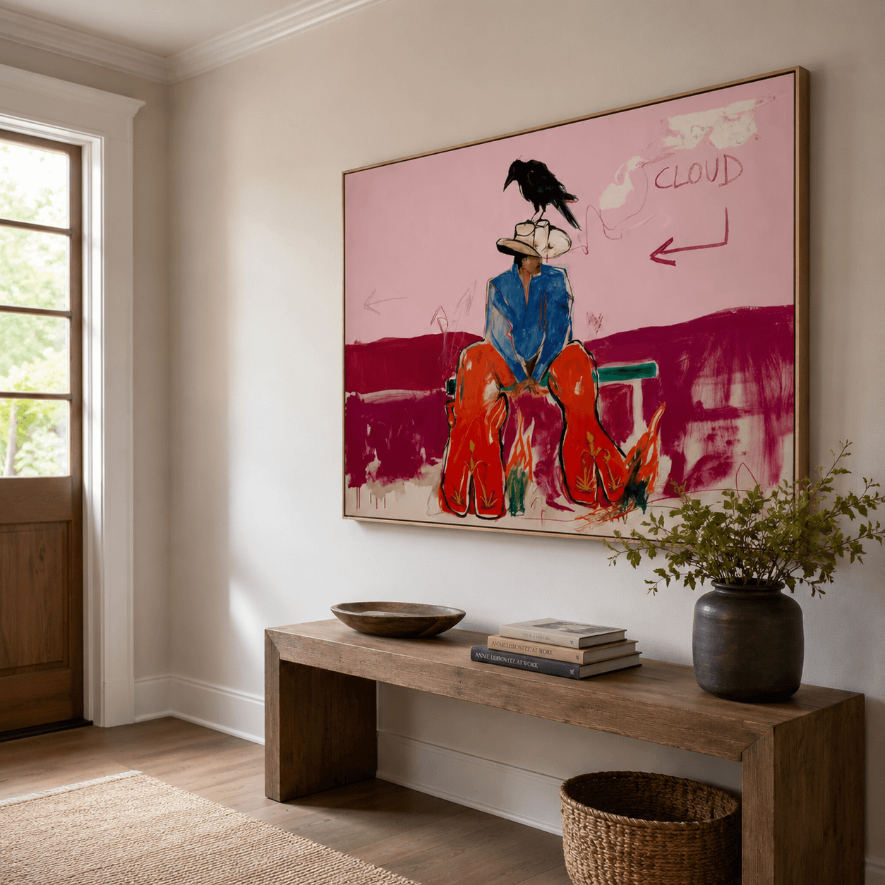 Vintage Americana | Western Crow Moment