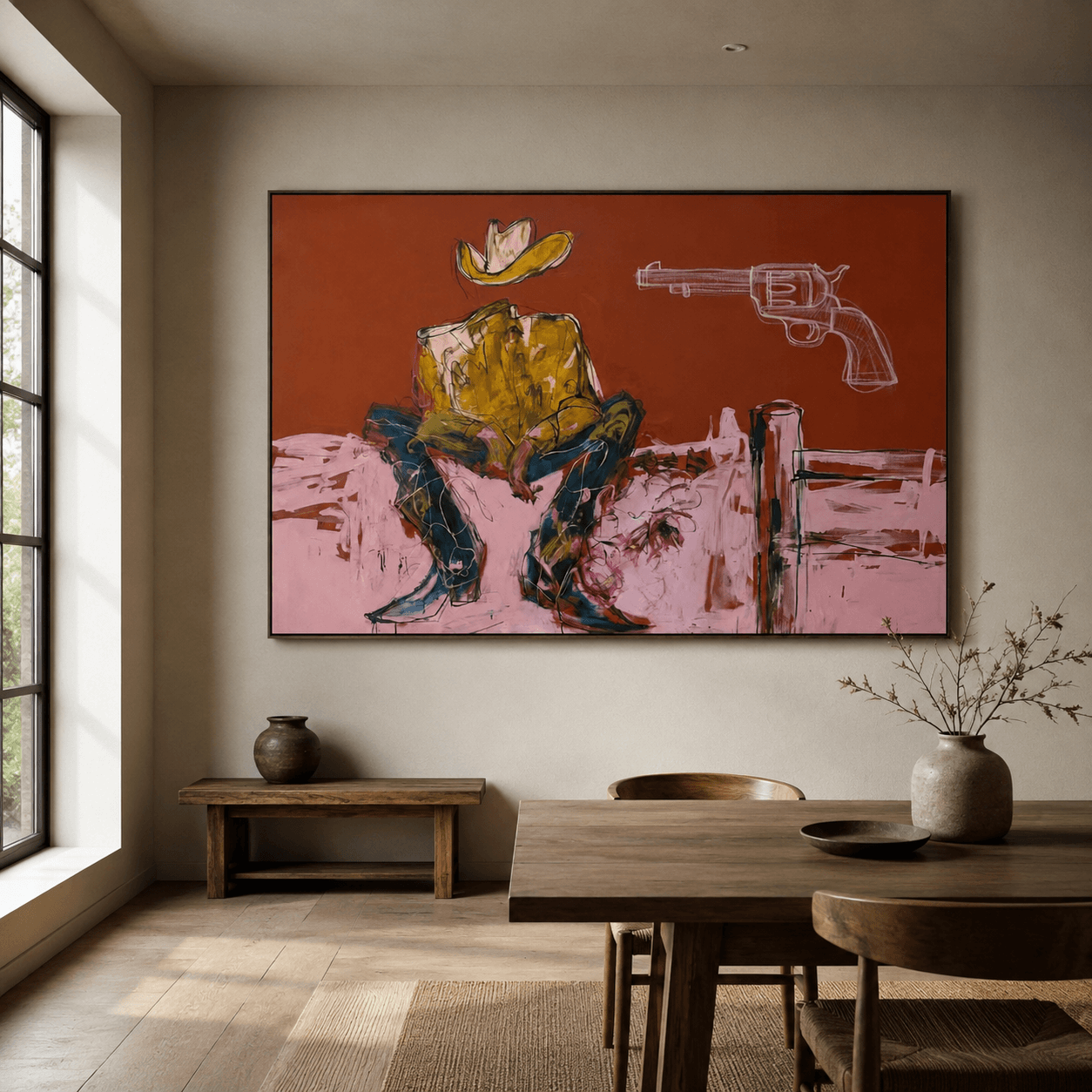 Vintage Americana | Headless Cowboy Sketch