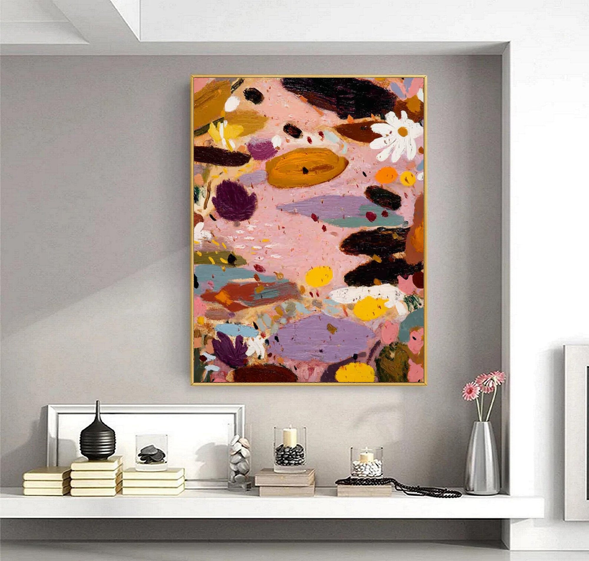 Textured Pastel Florals | Vibrant Hues