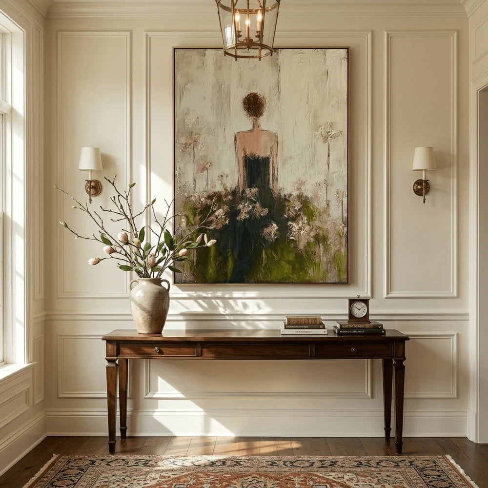 Texturierte Waldträume | Errötende Blüten
