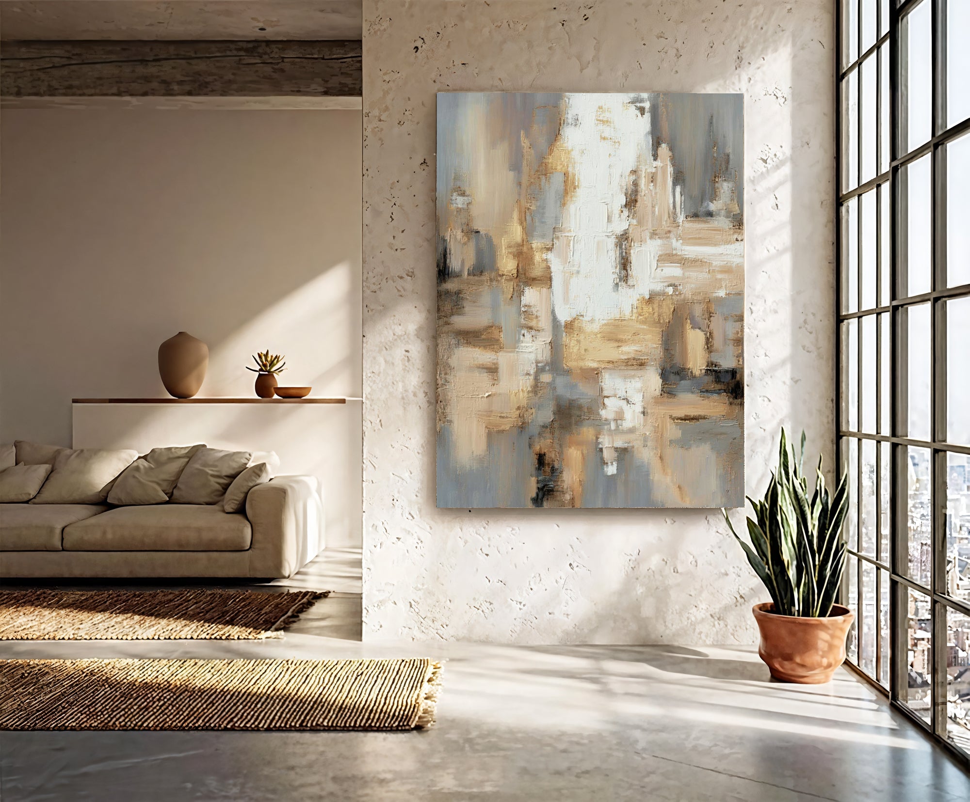 Textured Ash Gilded | Gray Gold