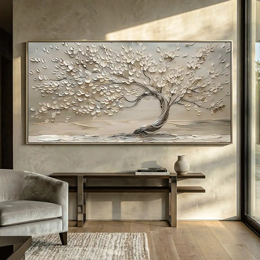 Textured Arbor Art | Tranquil Grace