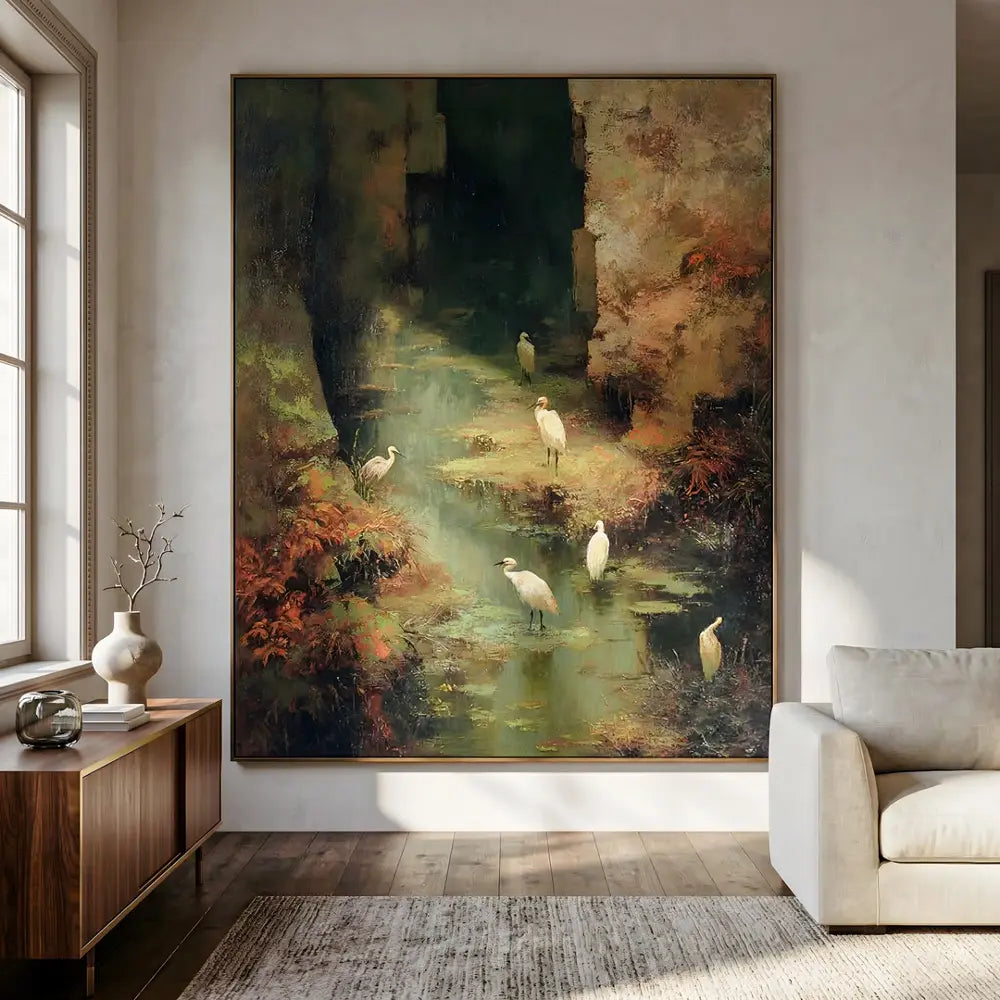 Egrets Creek Art | Natural Serenity