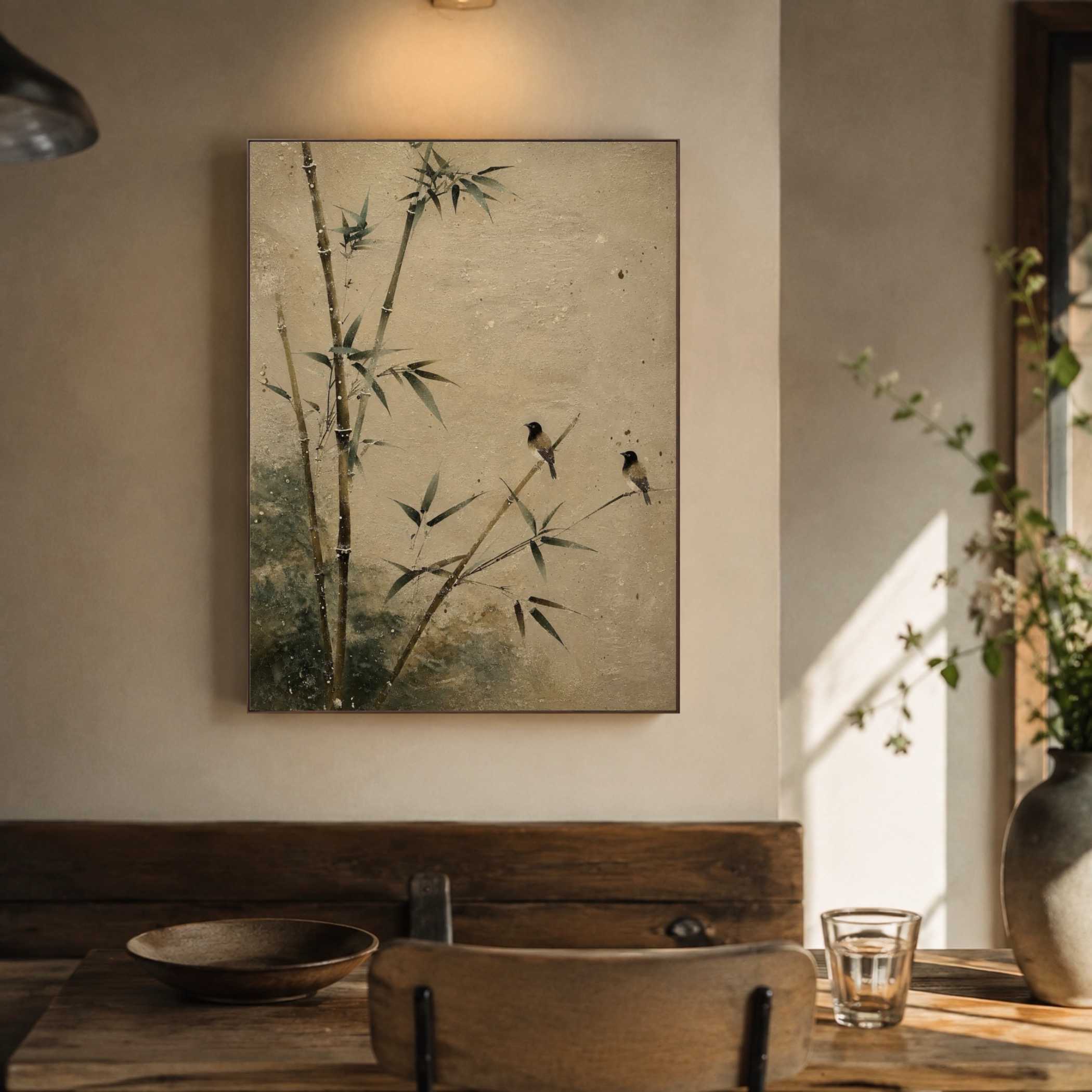 Floral & Botanical Art | Bamboo Morning Chorus - View 3
