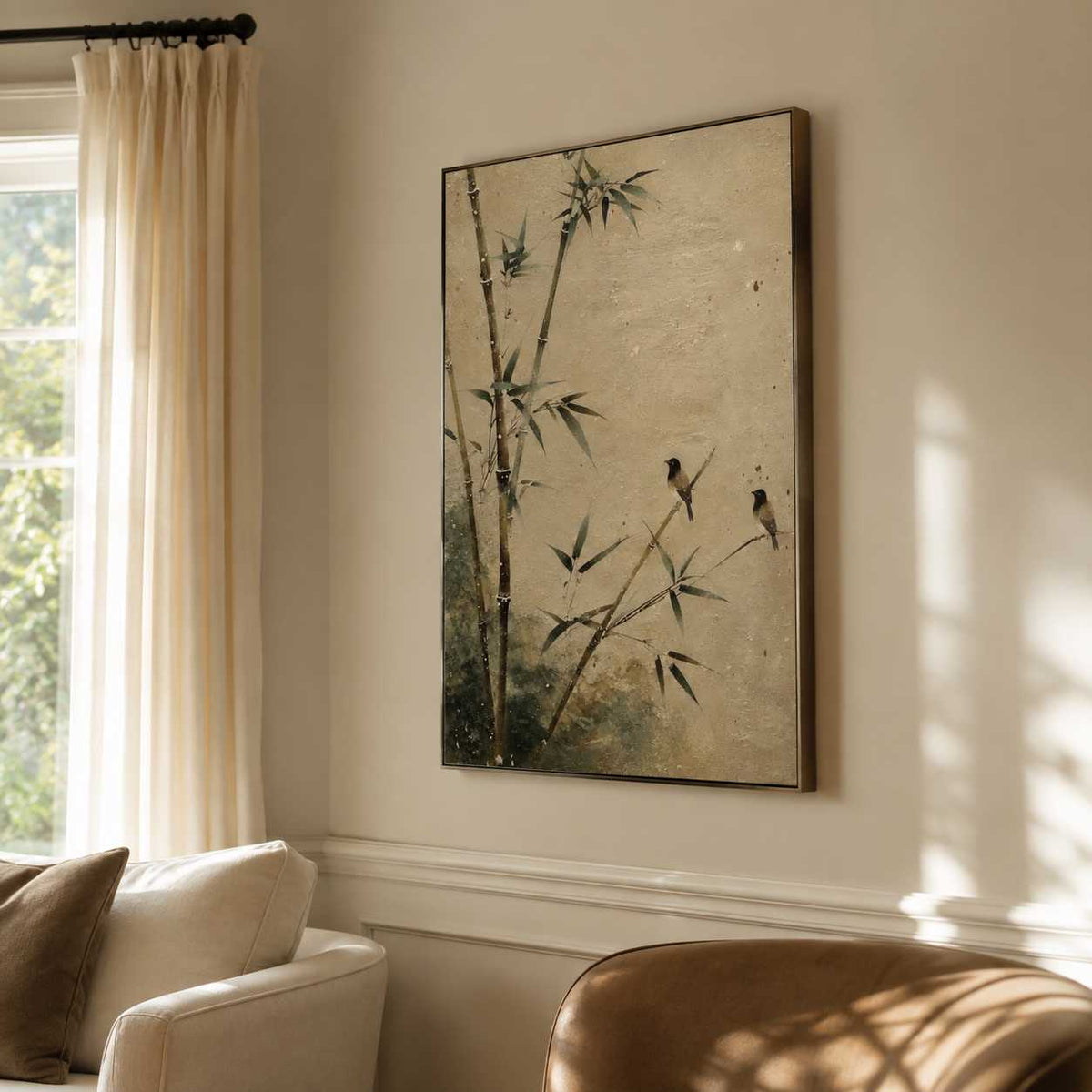 Floral & Botanical Art | Bamboo Morning Chorus - View 7