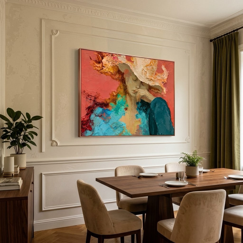 Beneath The Brim — horizontal portrait art, view 6