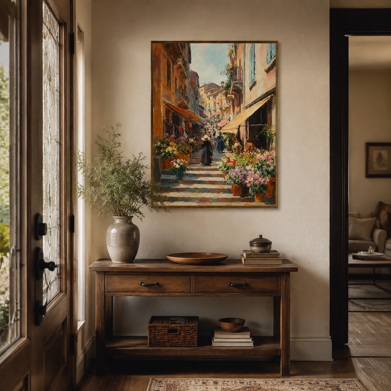 Impressionist Art | Parisian Evening Stroll