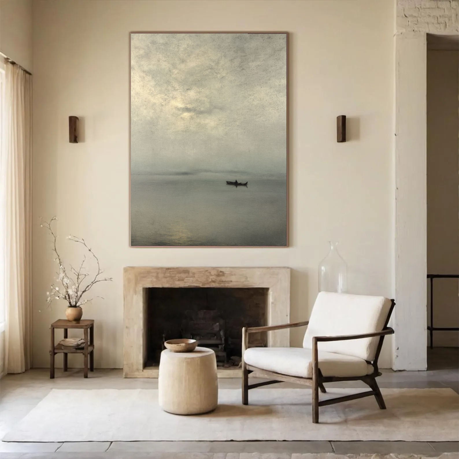 Misty Voyage Art | Serene Depth