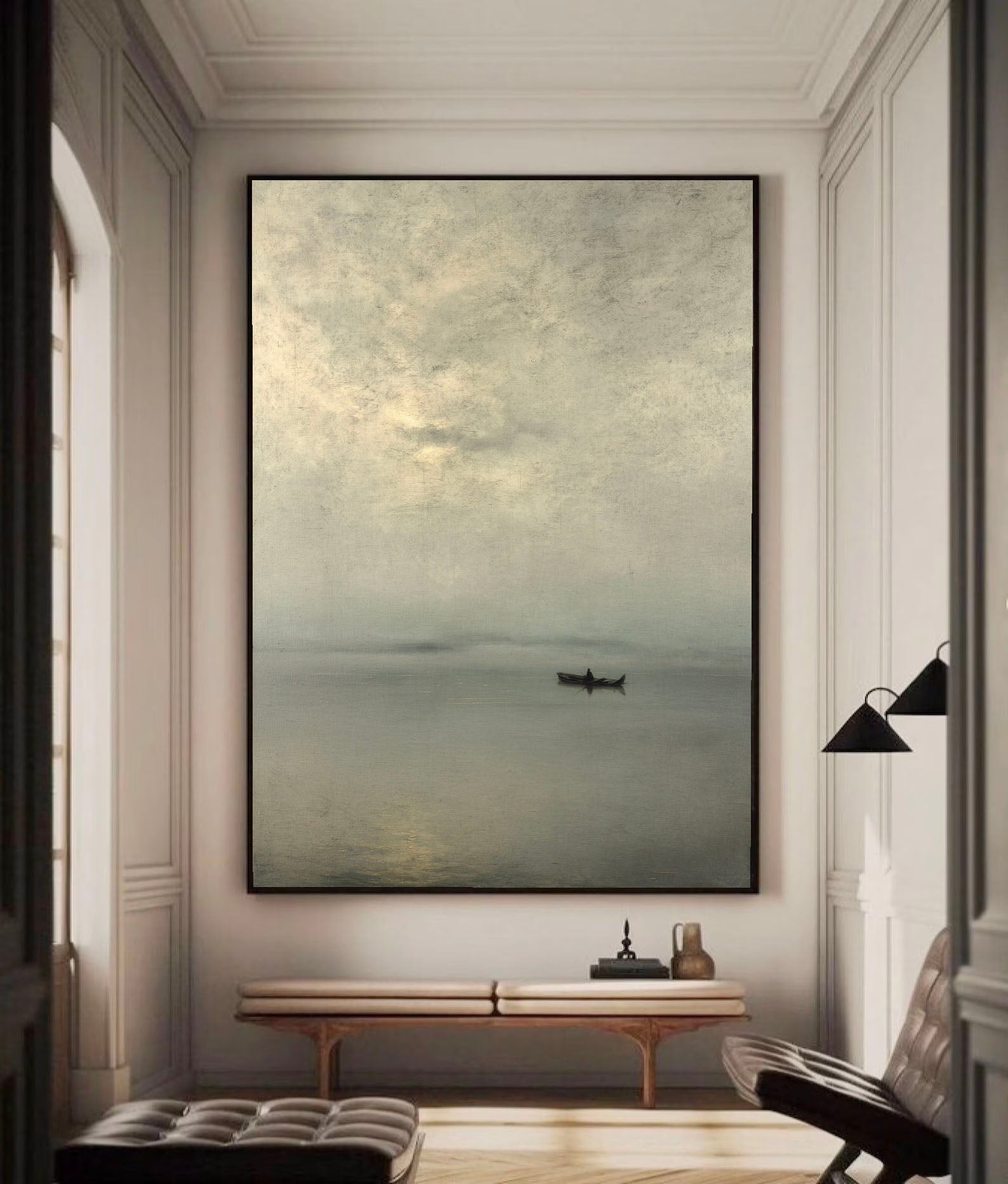 Misty Voyage Art | Serene Depth