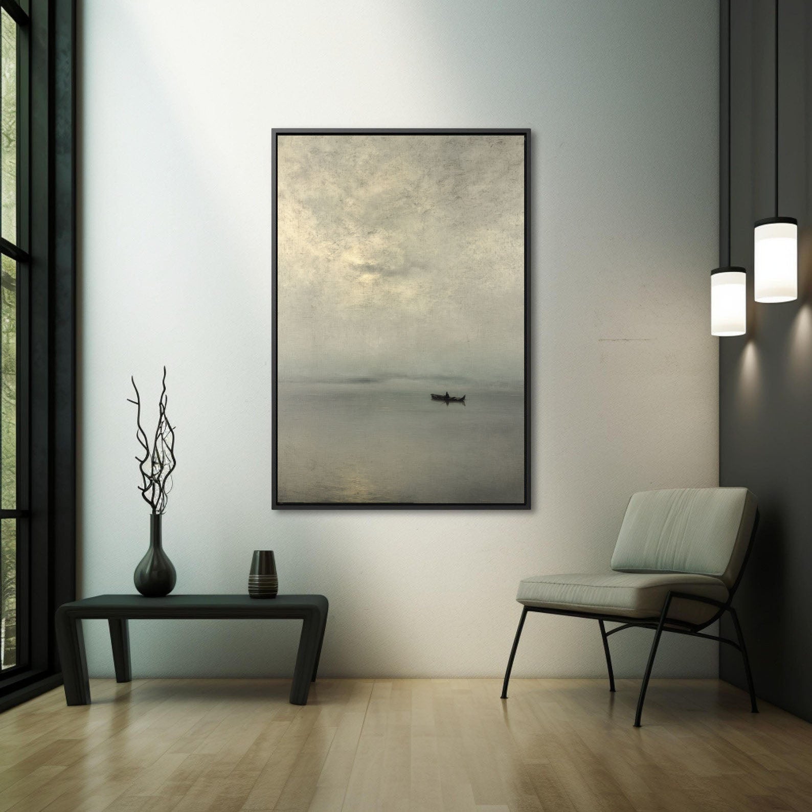 Misty Voyage Art | Serene Depth