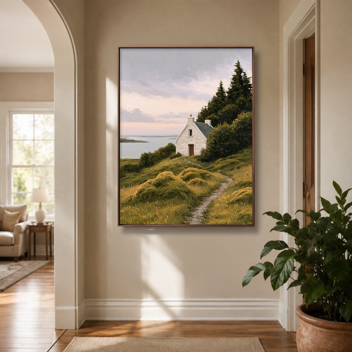 Coastal & Ocean Art|Hillside Tide View