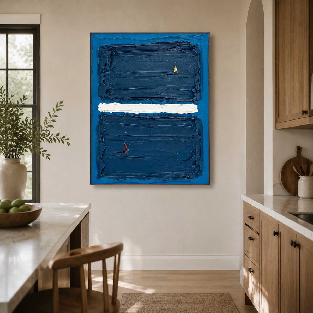 Deep Water Divide oil painting view 3