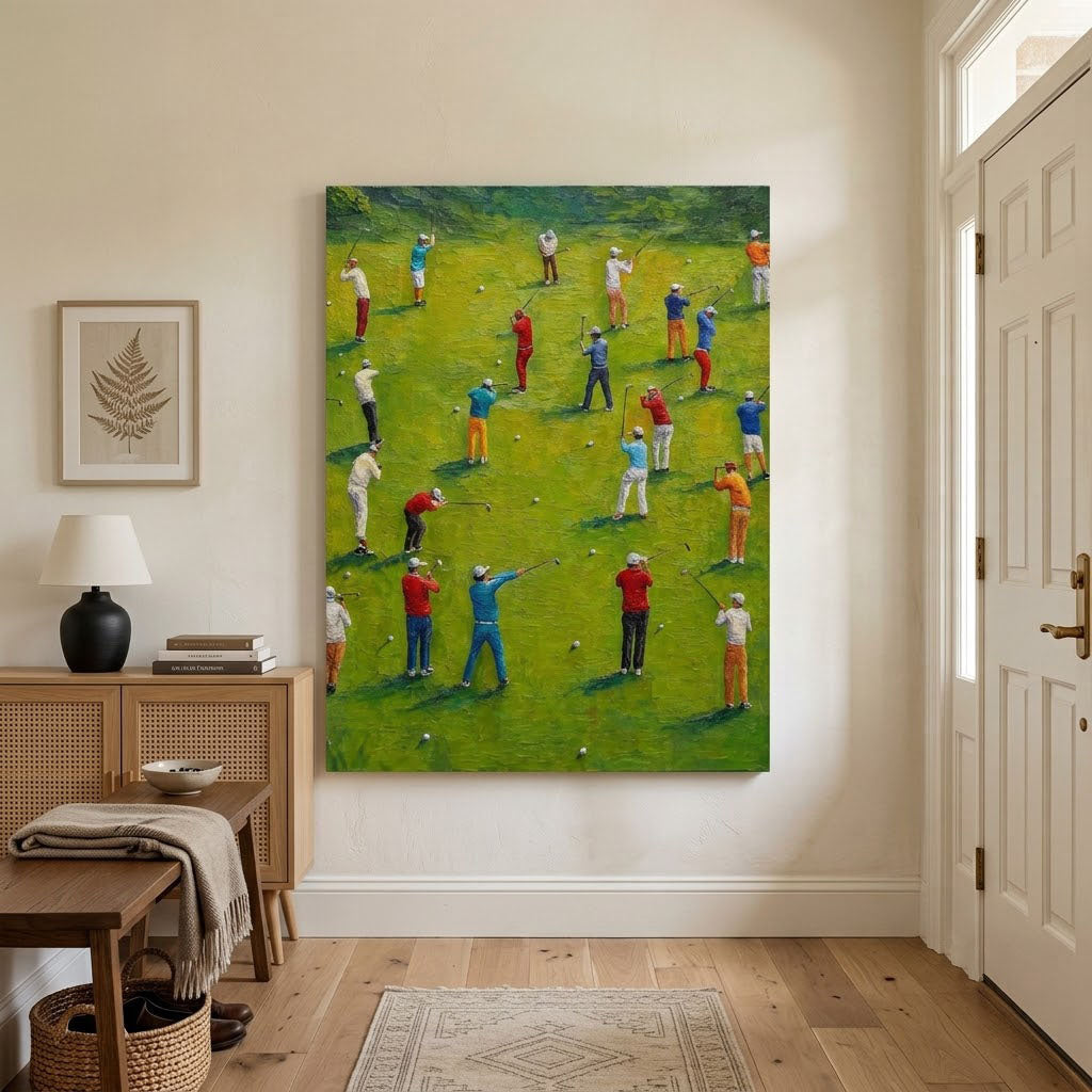 Impressionist Art | Dense Fairway Swings