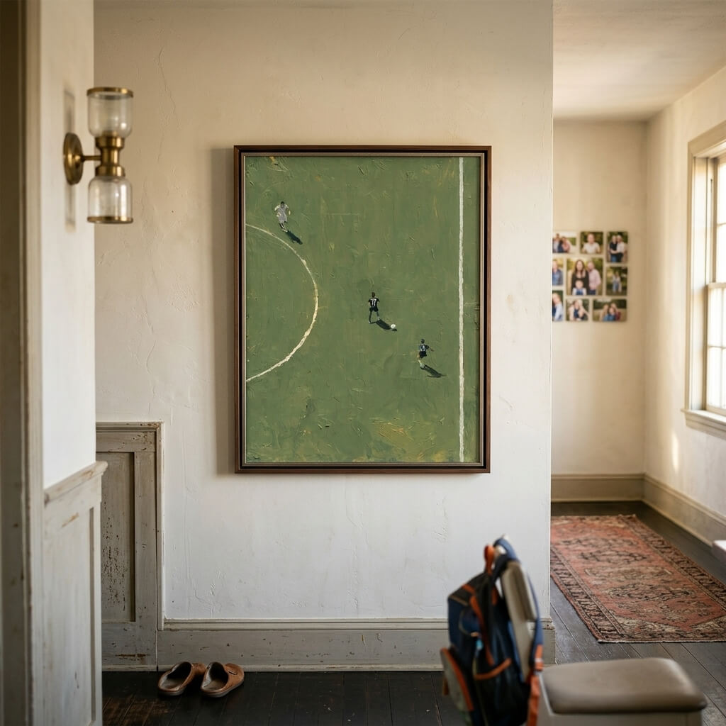 Impressionist Art | Soccer Pitch Motion