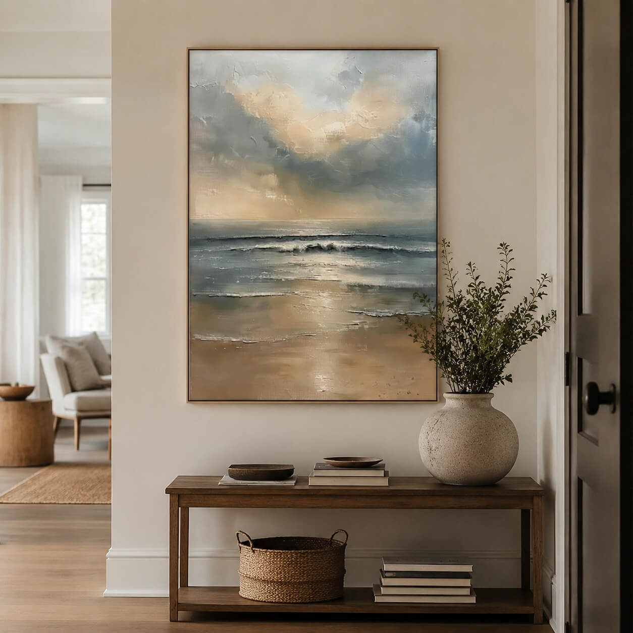 Impressionist Art | Soft Shore Dusk