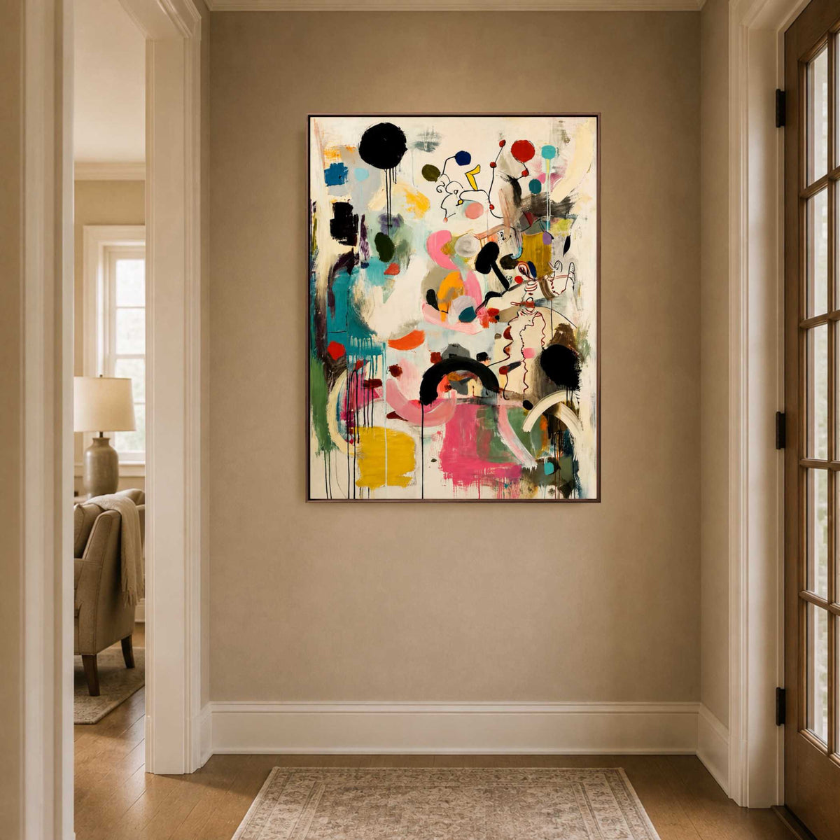 Abstract Pop Art | Electric Gesture Carnival - View 2