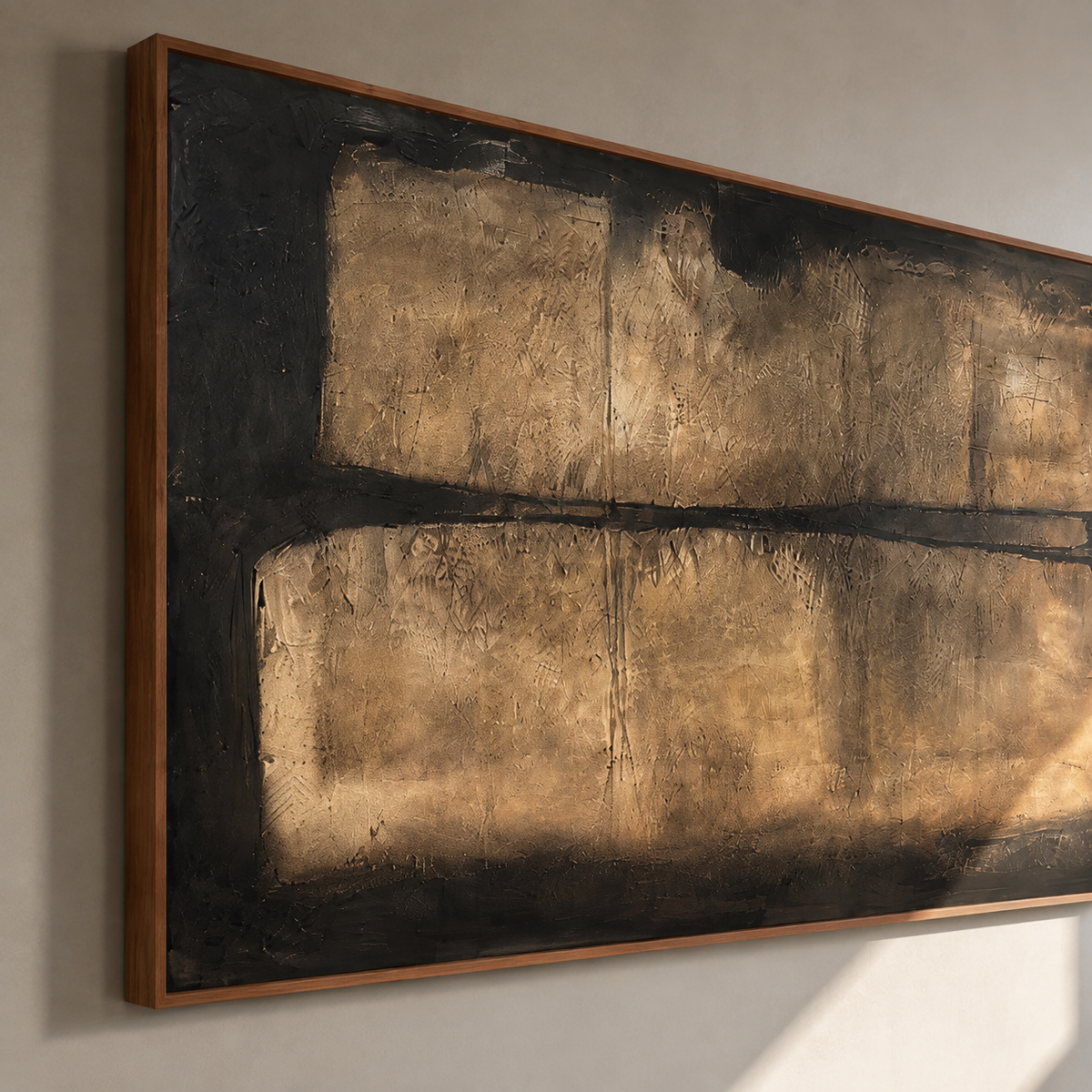 Embers After Dusk — horizontal wabi-sabi art, view 7
