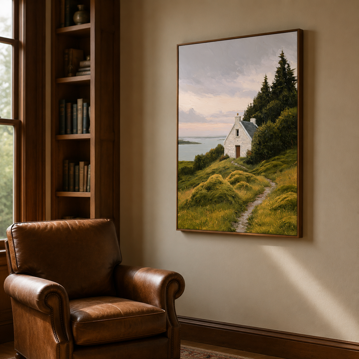 Coastal & Ocean Art|Hillside Tide View
