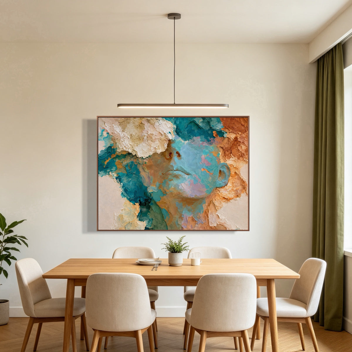 Face Toward Daybreak — horizontal portrait art, view 4
