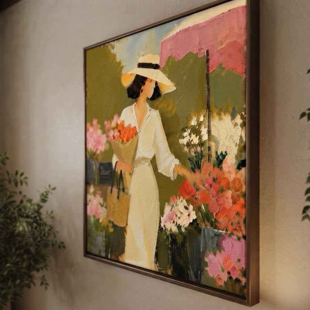 Garden Kinship Bloom oil painting view 6