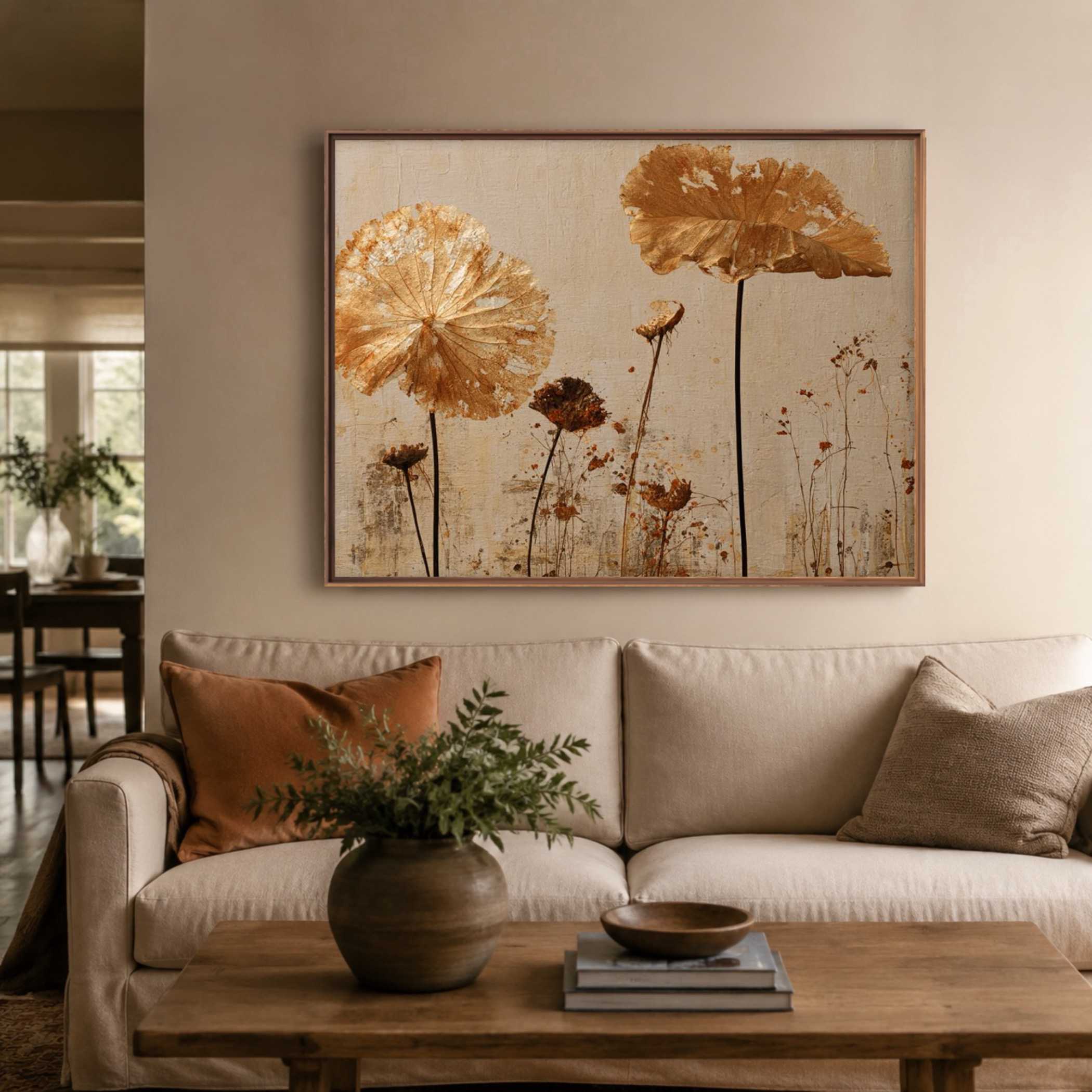 Gilded Seedhead Chorus artwork view 1