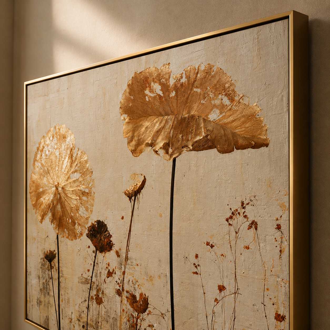 Gilded Seedhead Chorus artwork view 7
