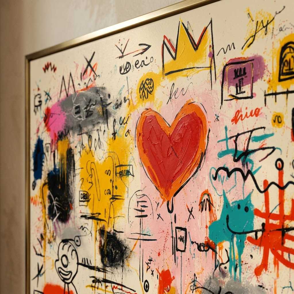 Heart Rules Chaos oil painting view 7