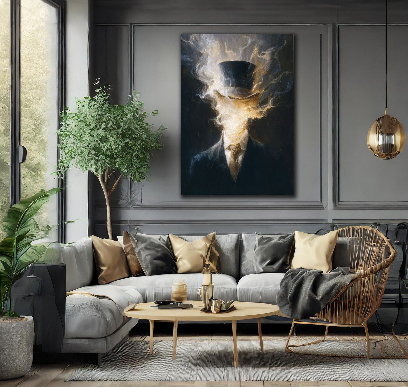 Mystic Gentleman Art | Ethereal Drama