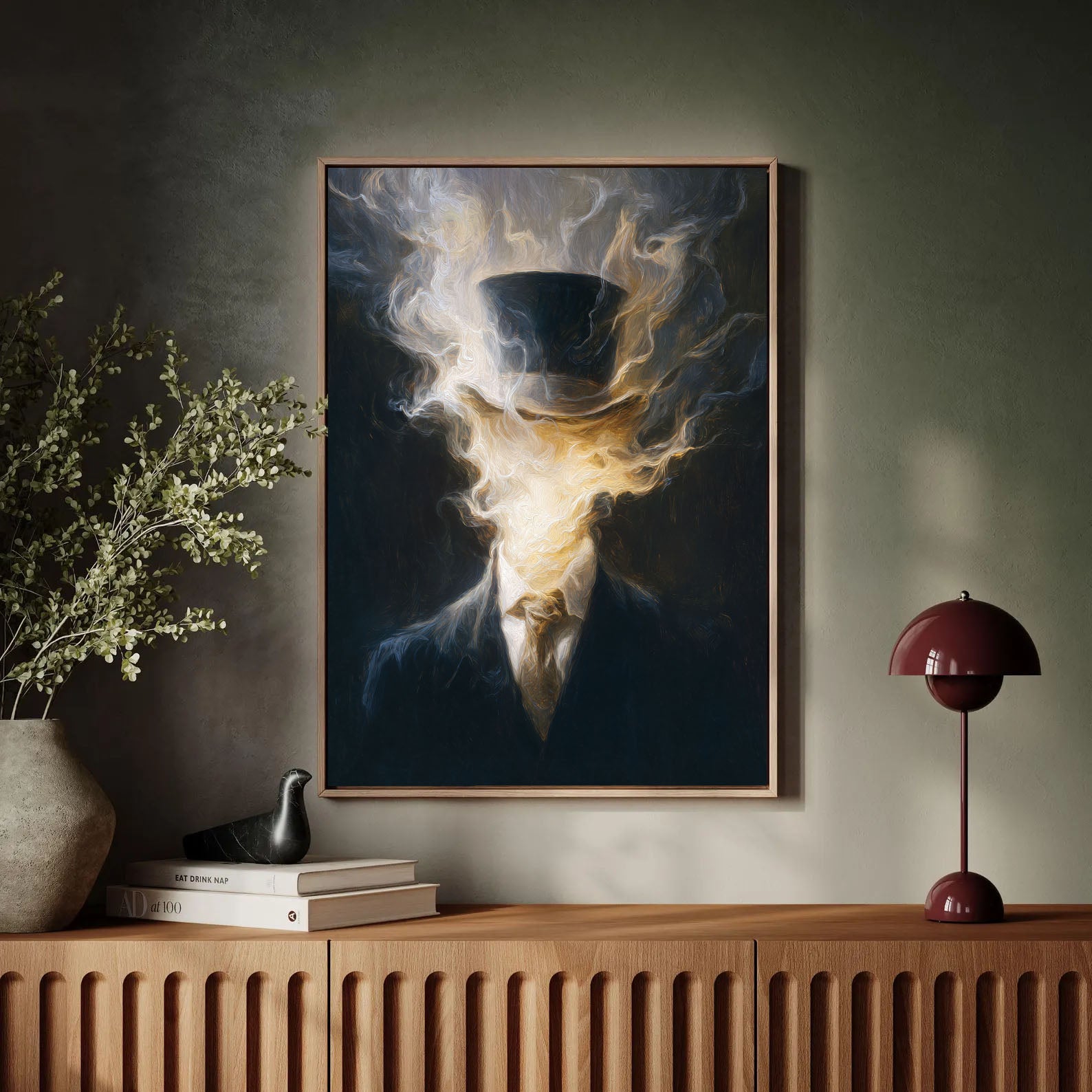 Mystischer Gentleman Kunst | Ätherisches Drama