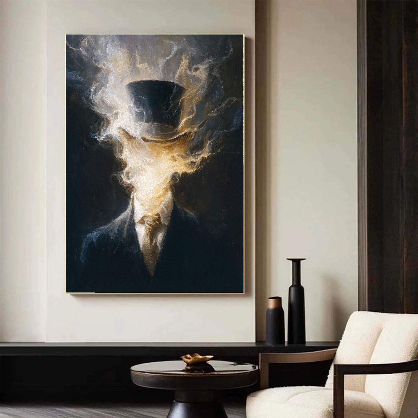 Mystischer Gentleman Kunst | Ätherisches Drama