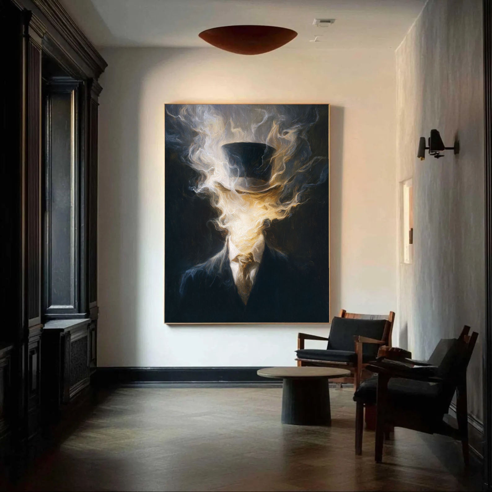 Mystischer Gentleman Kunst | Ätherisches Drama