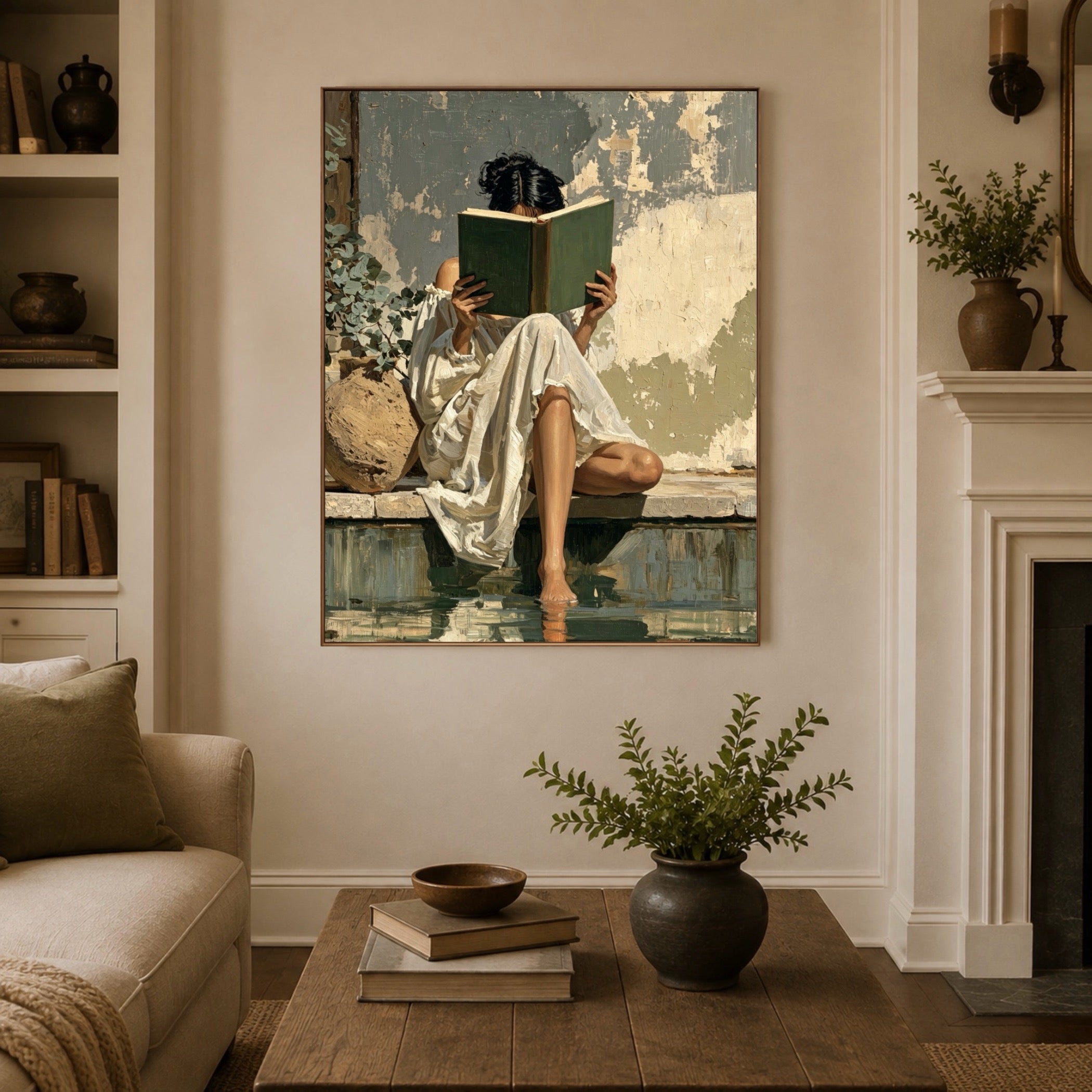 Hidden Book Afternoon — artwork view 6